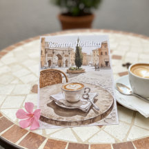 Café Vista de Férias Romanas