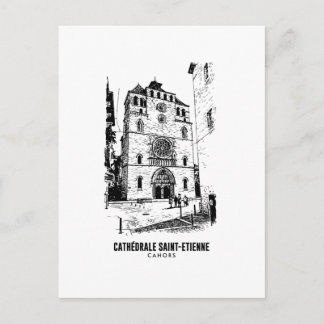 Cartão Postal Cahors  Cathedrale SaintEtienne  Affiche Art Sacre