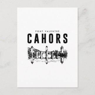 Cartão Postal Cahors  Cite Medievale  Affiche Vintage Patrimoine