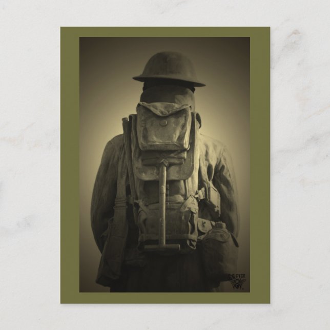 Cartão Postal Caindo no Silêncio - C.E. Dyer (Frente)