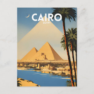 Cartão Postal Cairo Egito