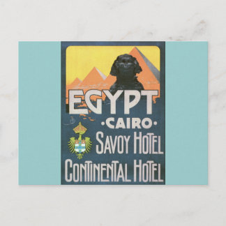 Cartão Postal Cairo Egito - Viagens vintage