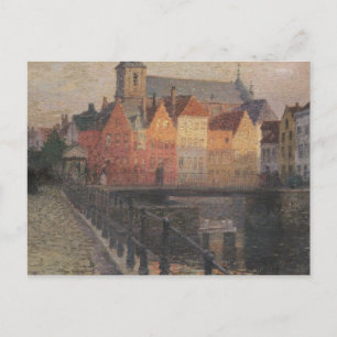 Cartão Postal Cais da Palha, Bruges