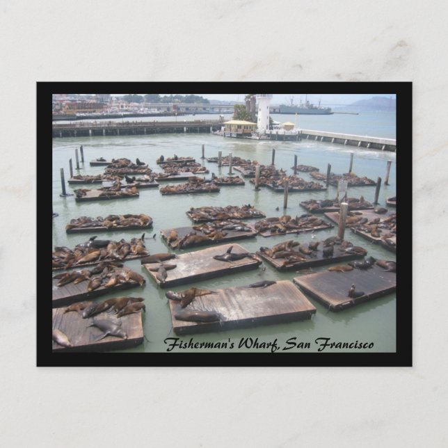 Cartão Postal cais de pescador (Frente)