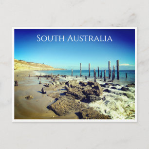 Cartão Postal cais de praia de willunga