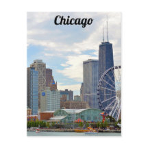 Cais do Marinho Skyline Chicago e Hancock