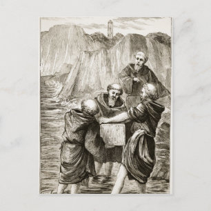 Cartão Postal Caixa de Brigit, de "Trias Thaumaturga", ou