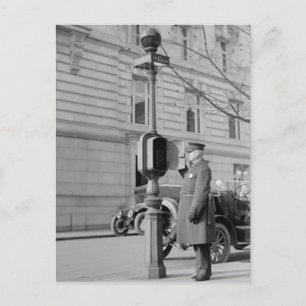 Cartão Postal Caixa de Chamada da Polícia