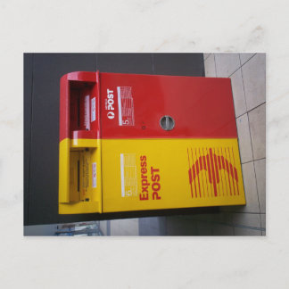 Cartão Postal Caixa de correio australiana.
