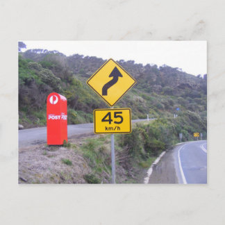 Cartão Postal Caixa de correio do solitário.