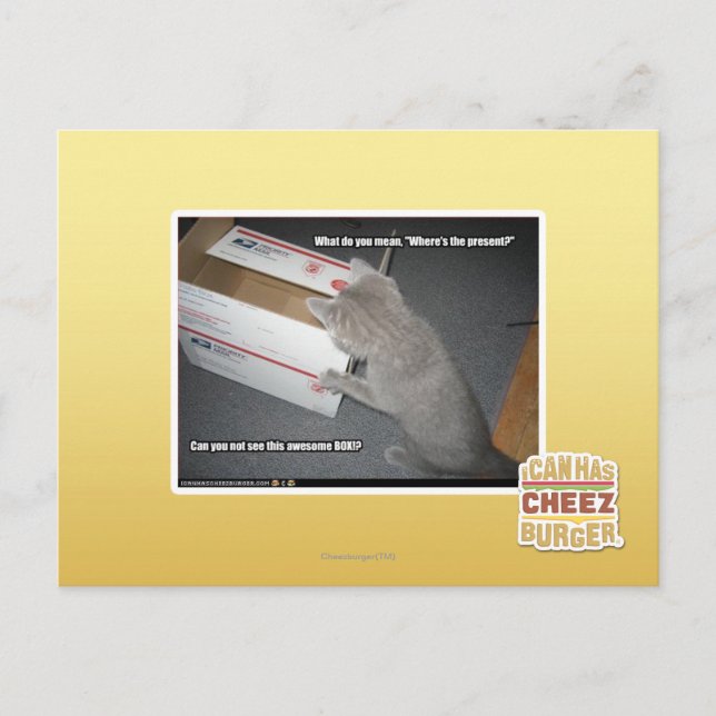 Cartão Postal Caixa Incrível (Frente)