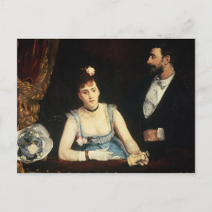 Cartão Postal Caixa no Teatro Italiano, 1874