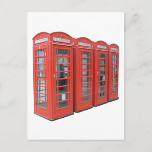 Cartão Postal Caixa telefônica de Londres