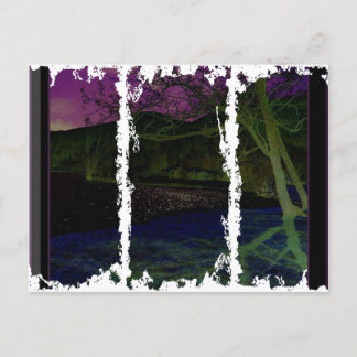 Cartão Postal Caixas Sujas 3Tall Postcard Water & Earth