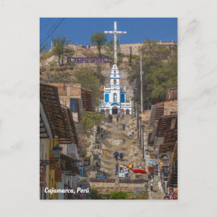 Cartão Postal Cajamarca, Perú Cerro Papais noeis Apolonia
