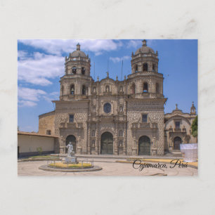 Cartão Postal Cajamarca, Perú, Iglesia San Francisco