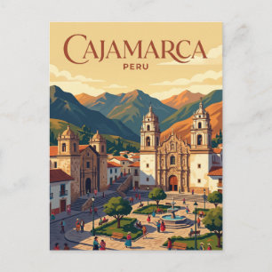 Cartão Postal Cajamarca, Peru Peru