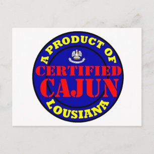 CARTÃO POSTAL CAJUN CERTIFICADO