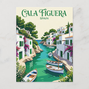 Cartão Postal Cala Figuera Espanha