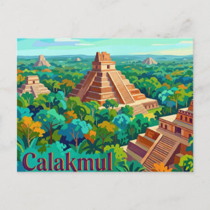 Cartão Postal Calakmul México