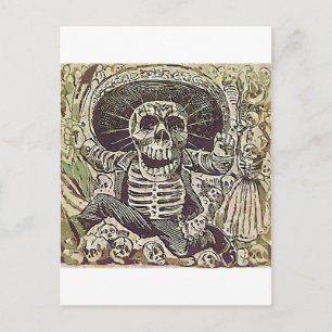 Cartão Postal Calavera