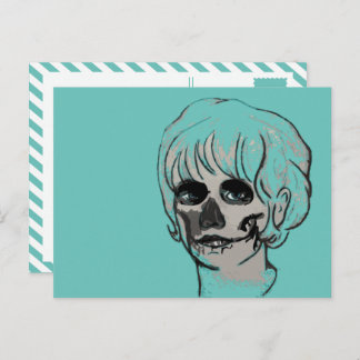 Cartão Postal calavera mamacita