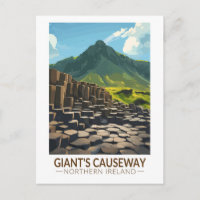 Calçada do Gigante Irlanda do Norte Ilustração