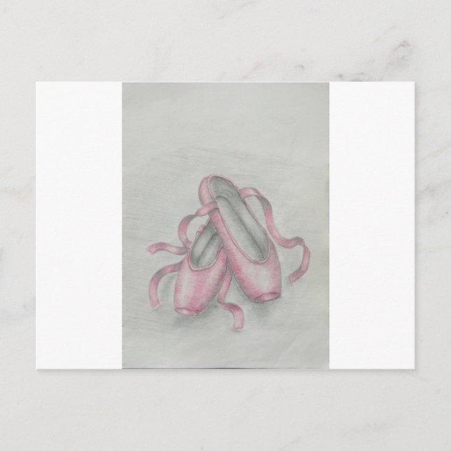Cartão Postal calçados balés (Frente)