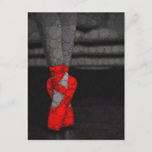 Cartão Postal Calçados Ballerina Balé (Frente)