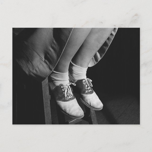 Cartão Postal Calçados de sela, 1934 (Frente)