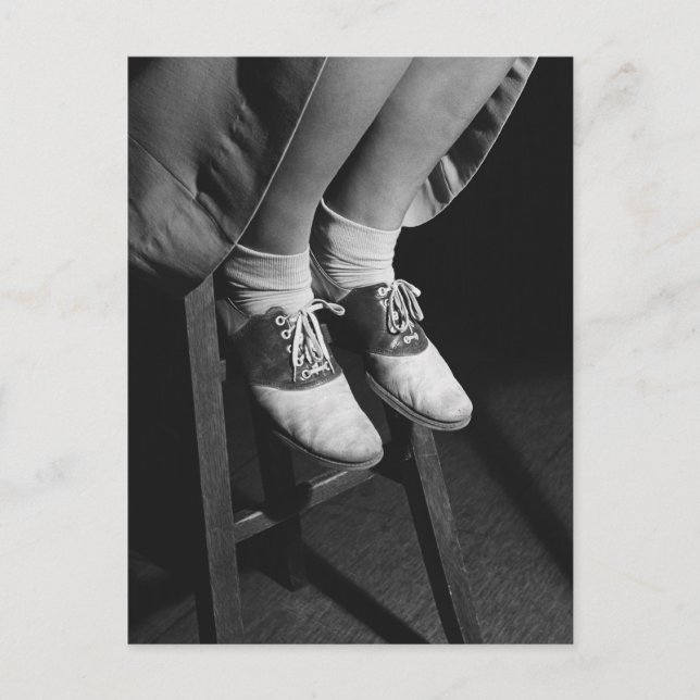 Cartão Postal Calçados de sela, 1934 (Frente)