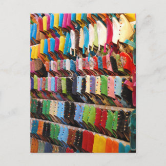 Cartão Postal Calçados do Marrocos