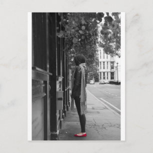 Cartão Postal Calçados vermelhos