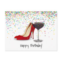 Calçados Vermelhos E Vinho Vermelho