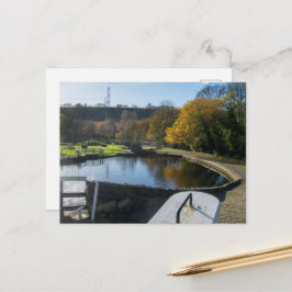 Cartão Postal Calder and Hebble Navigation: Salterhebble Locks