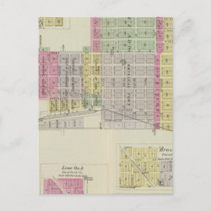 Cartão Postal Caldwell, Cherokee, Opolis, e McCune, Kansas