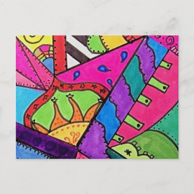 Cartão Postal Caleidescópio (Frente)