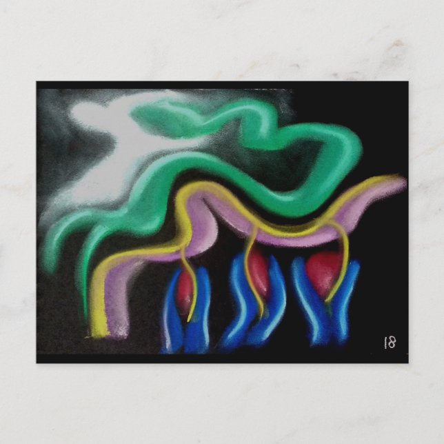 Cartão Postal Calendário do Cartão-postal da Alma 18 (Frente)