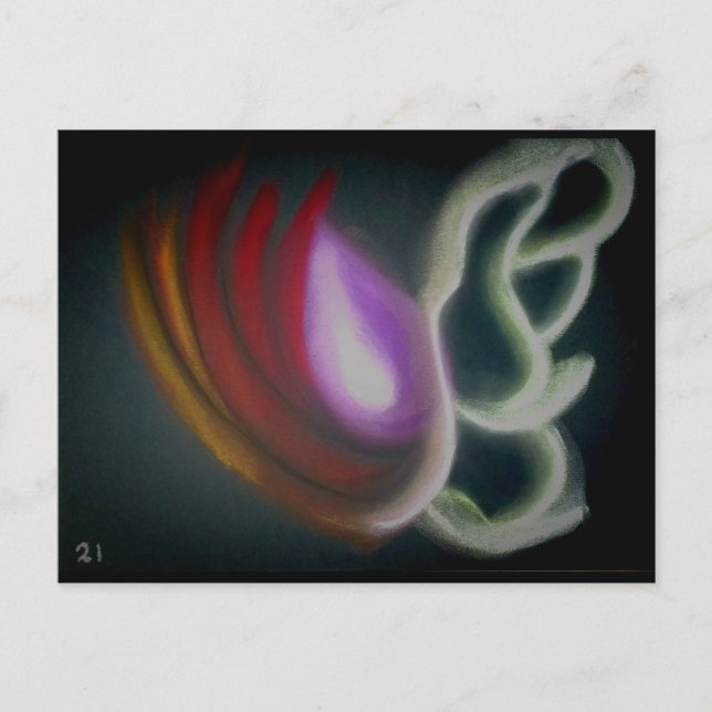 Cartão Postal Calendário do Cartão-postal da Alma 21 (Frente)