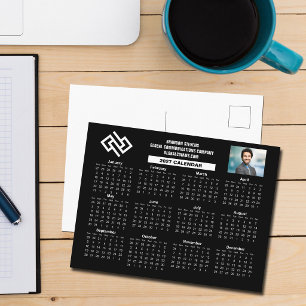 Cartão Postal Calendário Empresarial Profissional Personalizado