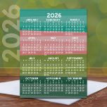 Cartão Postal Calendário - padrão moderno de faixa de abstrato<br><div class="desc">Um calendário do ano de cheio impresso num cartão postal de solteiro oferece uma forma concisa e visualmente acessível de planejar e rastrear um ano inteiro de uma só vez. Lançado em formato de grade, com meses organizados em linhas e colunas, ele exibe todos os 12 meses com nitidez, fazer...</div>