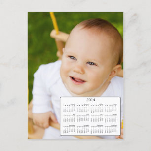 Cartão Postal Calendário Personalizado do Tamanho do Postacard F