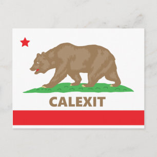 Cartão Postal Calexit