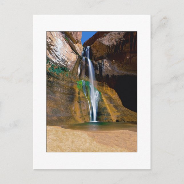Cartão Postal "Calf Creek Falls" (Frente)