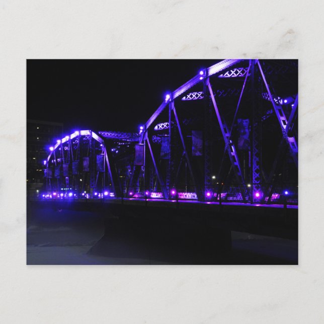 Cartão Postal Calgaria da ponte de reconciliação (Frente)