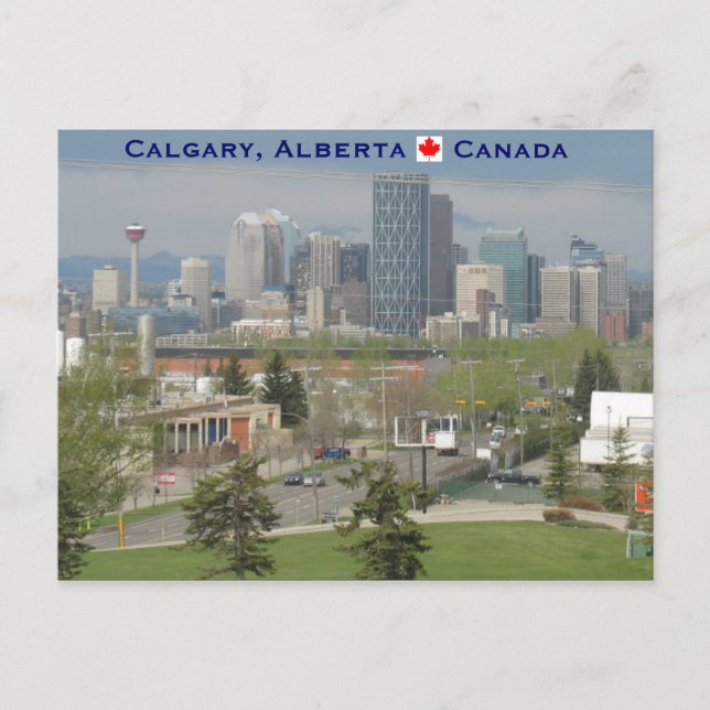 Cartão Postal Calgary (Frente)