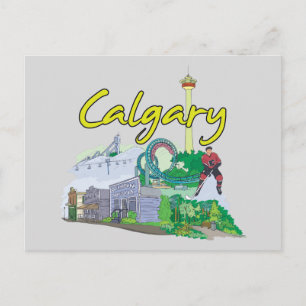 Cartão Postal Calgary, Cidade Familiar do Canadá