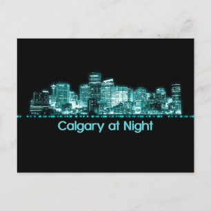 Cartão Postal Calgary Skyline