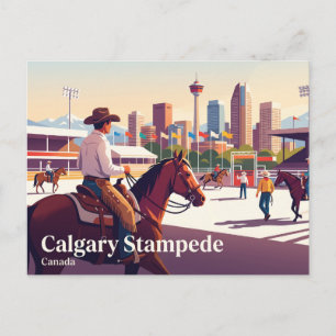 Cartão Postal Calgary Stampede Canadá