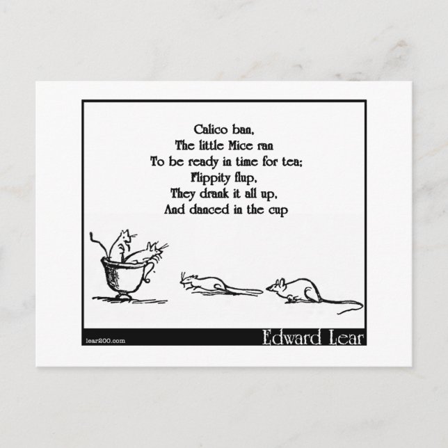 Cartão Postal Calico Ban (Frente)